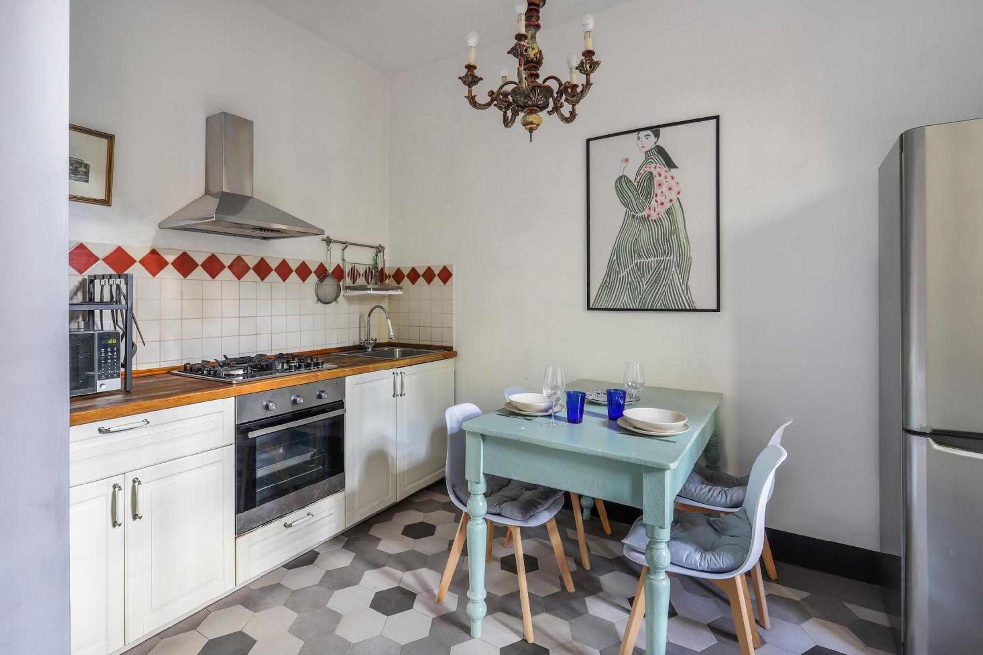 One-Bedroom Apartment With Patio Florence Exterior photo